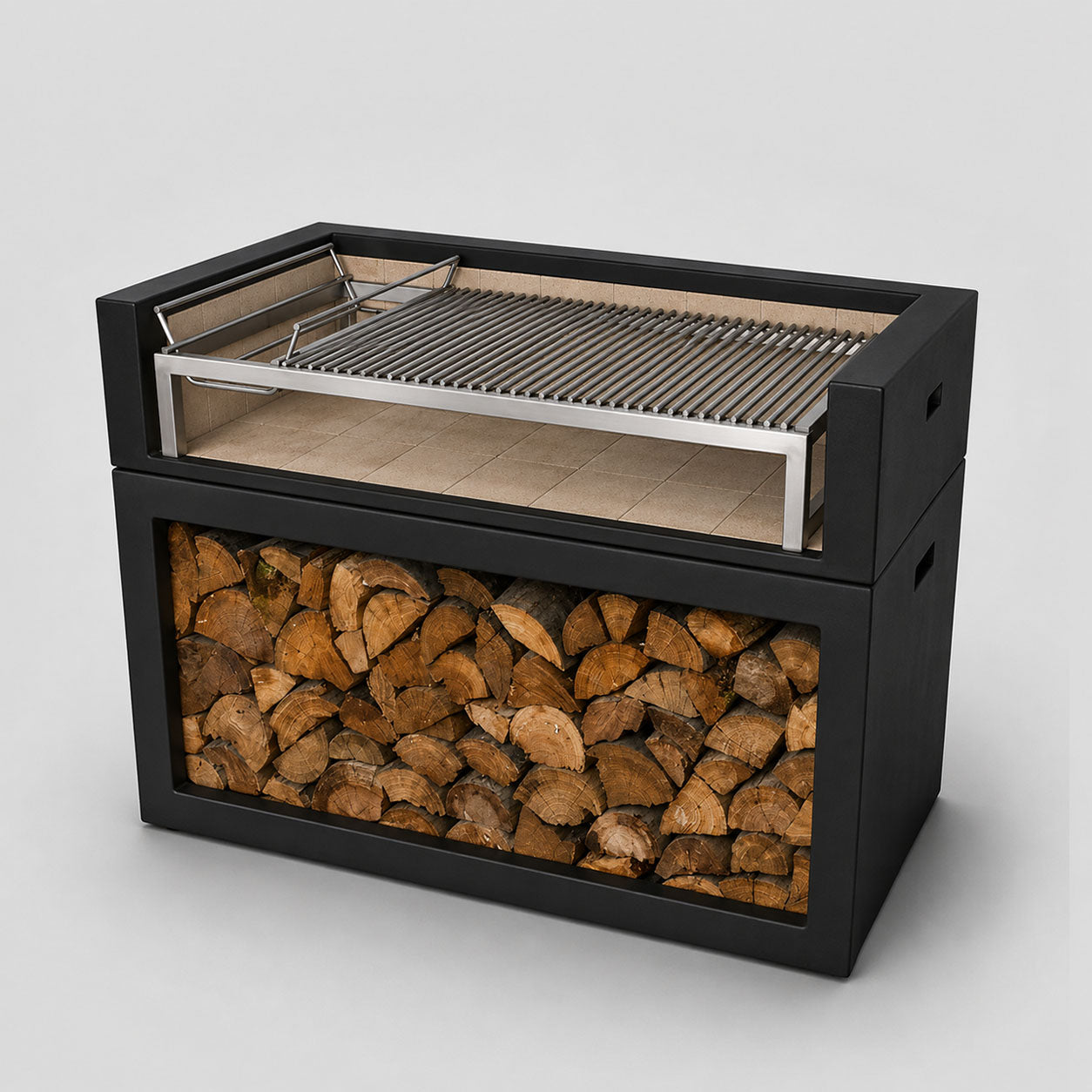 PARRILLA MODULAR INOXIDABLE FIJA