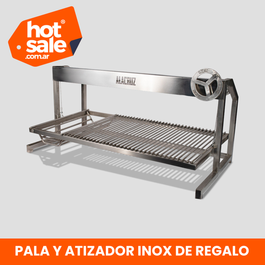 PARRILLA MODULAR INOXIDABLE EN REDONDO