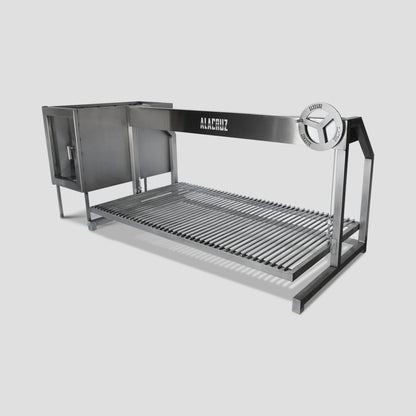 PARRILLA MODULAR INOXIDABLE EN REDONDO